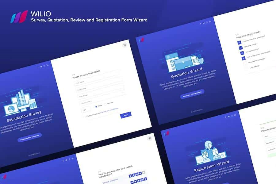 WILIO – SURVEY AND MULTIPURPOSE FORM WIZARD